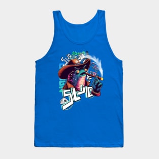 Slic. "The Slickest Slug in the milkyway" Tank Top